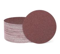 sourcing map 500 Pcs 75mm 3 Inch Sanding Disc 60 Grit Hook and Loop Sandpaper Random Orbital Sander Pads for Woodworking Automotive Metal