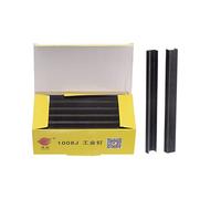 sourcing map 5000pcs 1008J 20Ga 3/7-inch Crown 1/3-inch Staples U-Shaped Galvanized Straight Brad Nails with Storage Box for Woodworking DIY Decoration, Black