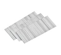 sourcing map 5000Pcs 18 Gauge Brad Nails, 2" Length Straight Finishing Nails, Galvanized Carbon Steel Nails for Woodworking Construction Silver