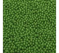 sourcing map 5000Pcs Faux Pearl for Vase Filler, 4mm No Hole ABS Round Pearls for Crafting, Jewelry Making, Vase Filler, Cosmetic Boxes, DIY Parts, Table Scatter, Home Decoration, Deep Green