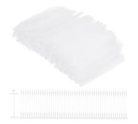 sourcing map 5000Pcs Standard Tagging Barb Fasteners, 20mm/0.79 Inch Tagging Gun Fasteners PP Plastic Tag Barbs Pins Attachments for Clothing Price Tag Label Garment Retail, Transparent