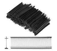 sourcing map 5000Pcs Standard Tagging Barb Fasteners, 20mm/0.79 Inch Tagging Gun Fasteners PP Plastic Tag Barbs Pins Attachments for Clothing Price Tag Label Garment Retail, Black