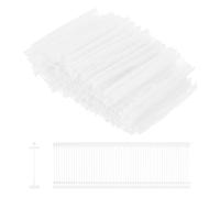 sourcing map 5000Pcs Standard Tagging Barb Fasteners, 25mm/0.98 Inch Tagging Gun Fasteners PP Plastic Tag Barbs Pins Attachments for Clothing Price Label Garment Retail, Transparent