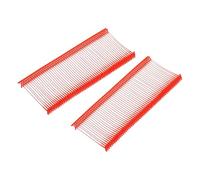 sourcing map 5000Pcs Standard Tagging Gun Fasteners,1.4 Inch Red Garment Tags Label Gun Plastic Refills, Fabric Tag Attachments Gun Barbs for Clothing, Retail, All Price Tags