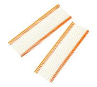 sourcing map 5000Pcs Standard Tagging Gun Fasteners,1 Inch Orange Red Garment Tags Label Gun Plastic Refills, Fabric Tag Attachments Gun Barbs for Clothing