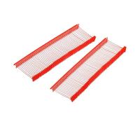 sourcing map 5000Pcs Standard Tagging Gun Fasteners,1 Inch Red Garment Tags Label Gun Plastic Refills, Fabric Tag Attachments Gun Barbs for Clothing, Retail, All Price Tags
