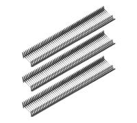 sourcing map 5000pcs Standard Tagging Gun Fasteners 12mm Tagging Barbs Pins PP Plastic Tag for Price Tagging Gun, Clothing Tags Gun Attachments for Clothes Bag Fabric, Black