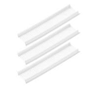 sourcing map 5000pcs Standard Tagging Gun Fasteners 18mm Tagging Barbs Pins PP Plastic Tag for Price Tagging Gun, Clothing Tags Gun Attachments for Clothes Bag Fabric, White