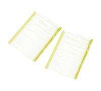 sourcing map 5000Pcs Standard Tagging Gun Fasteners,3 Inch Yellow Garment Tags Label Gun Plastic Refills, Fabric Tag Attachments Gun Barbs for Clothing