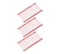sourcing map 5000pcs Standard Tagging Gun Fasteners 50mm Tagging Barbs Pins PP Plastic Tag for Price Tagging Gun, Clothing Tags Gun Attachments for Clothes Bag Fabric, Red