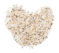 sourcing map 500g/1.1lb 3-6mm Decorative Gravel Stones, Coarse Sand Stone DIY Decor for Vase Filler Beads Crafts Fish Tank Aquarium Garden Decoration Potted Plants, Taupe