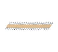 sourcing map 500Pcs 34 Degree 0.148" x 1-1/2" Framing Nails, Galvanized Carbon Steel Paper Collated Nails for Furniture/Constructions, Blue