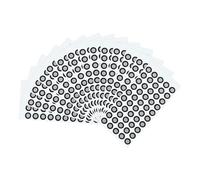 sourcing map 500Pcs 3D Scanner Markers 6mm for 3D Scanner, 3D Tracking Dots Reference Point Markers, 3D Target, Diffuse Reflection Markers for 3D Scanner Optical Tracking(ID 6mm OD 10mm)
