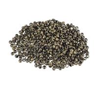 sourcing map 500Pcs Round Crimp Beads, 1.5mm Metal Spacer Loose Beads Metal Clamp Ends Tiny Stoppers Bead for Bracelet Jewelry Making Craft DIY, Bronze