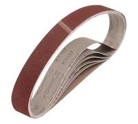 sourcing map 50mm x 915mm Sanding Belts, 6 Pcs 100 Grits Aluminum Oxide Abrasive Belt Sander File Belt for Woodworking, Metal Polishing, Knife Sharpener