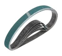 sourcing map 50mm x 915mm Sanding Belts, 6 Pcs 60 Grit Zirconia Abrasive Belts Sander File Belt for Woodworking, Metal Polishing, Knife Sharpener