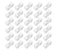 sourcing map 50Pack 125V 12A Surface Mount Device Fuse, One Time Fast Acting Surface Mount 1808 Square Ceramic Fuses for LED Lighting Battery Devices Telecom System Over Current Protection