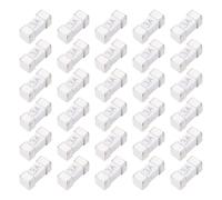 sourcing map 50Pack 125V 3A Surface Mount Device Fuse, One Time Fast Acting Surface Mount 1808 Square Ceramic Fuses for LED Lighting Battery Devices Telecom System Over Current Protection