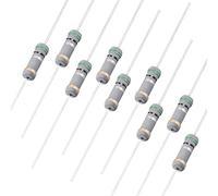 sourcing map 50Pcs 0.5 Ohm Resistor, 1W 5% Tolerance Carbon Film Resistors, 4 Bands for DIY Electronic Projects and Experiments