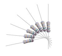 sourcing map 50Pcs 1.5 Ohm Resistor, 1W 5% Tolerance Metal Oxide Film Resistors, Axial Lead, Flame Proof for DIY Electronic Projects and Experiments