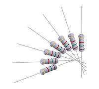 sourcing map 50Pcs 1.5K Ohm Resistor, 1W 5% Tolerance Metal Oxide Film Resistors, Axial Lead, Flame Proof for DIY Electronic Projects and Experiments