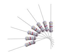 sourcing map 50Pcs 1.8K Ohm Resistor, 1W 5% Tolerance Metal Oxide Film Resistors, Axial Lead, Flame Proof for DIY Electronic Projects and Experiments