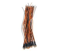 sourcing map 50pcs 1.8mm LED Diode Lights, Orange Light DC 12V Pre-Wired Small Emitting LED Light High Brightness