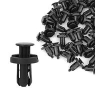 sourcing map 50Pcs 10mm Plastic Rivet Retainer Bumper Pin Clips