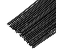 sourcing map 50pcs 13 Inch Plastic Welding Rods PP Welding Strips Welder Rods for Plastic Welder,Car Bumper, Kayak Repair, Black