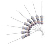 sourcing map 50Pcs 13 Ohm Resistor, 1W 5% Tolerance Metal Oxide Film Resistors, Axial Lead, Flame Proof for DIY Electronic Projects and Experiments
