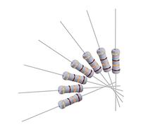 sourcing map 50Pcs 130 Ohm Resistor, 1W 5% Tolerance Metal Oxide Film Resistors, Axial Lead, Flame Proof for DIY Electronic Projects and Experiments