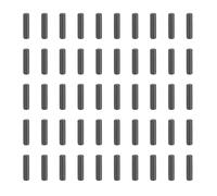 sourcing map 50Pcs 1mm x 4mm Dowel Pins, 304 Stainless Steel Cylindrical Shelf Support Pegs Chamfered End Pin Rod Fasten Elements Metal Shelf Pegs, Black