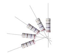 sourcing map 50Pcs 270 Ohm Resistor, 5W 5% Tolerance Metal Oxide Film Resistors, Axial Lead, Flame Proof for DIY Electronic Projects and Experiments