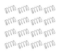 sourcing map 50Pcs 304 Stainless Steel Compression Springs, 0.5mm x 9mm x 15mm Small & Tiny Pen Spring for Home Repair & DIY, Workshop & Industrial Use, (Silver Tone)
