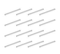 sourcing map 50Pcs 304 Stainless Steel Compression Springs, 0.6mm x 4mm x 40mm Small & Tiny Pen Spring for Home Repair & DIY, Workshop & Industrial Use, (Silver Tone)