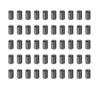 sourcing map 50Pcs 3mm x 6mm Dowel Pins, 304 Stainless Steel Cylindrical Shelf Support Pegs Chamfered End Pin Rod Fasten Elements Metal Shelf Pegs, Black