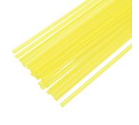 sourcing map 50pcs 8 Inch Plastic Welding Rods PP Welding Strips Welder Rods for Car Bumper, Kayak Repair, Plastic Welder, Yellow