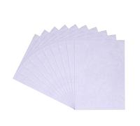 sourcing map 50pcs A4 180gsm Leather Grain Binding Covers Presentation Leather Textured Paper Un-Punched for Business Reports, Lavender Purple