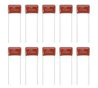 sourcing map 50pcs CBB21/CBB222 Capacitor 400V 103J 0.01UF Metallized Polypropylene Film Capacitors