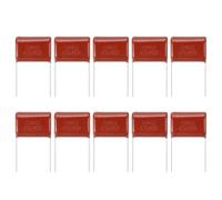 sourcing map 50pcs CBB22 Capacitor 400V 475J 4.7UF Metallized Polypropylene Film Capacitors