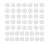 sourcing map 50pcs Ceramic Bearing Balls 5.159mm 13/64" ZrO2 Zirconium Oxide Solid Bearing Ball, G10 Precision, White