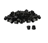 sourcing map 50pcs Chair Leg Tips Caps 16mm 5/8 Inch Anti Slip Rubber Furniture Table Feet Cover Floor Protector Reduce Noise Prevent Scratches