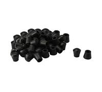 sourcing map 50pcs Chair Leg Tips Caps 18mm 5/7 Inch Anti Slip Rubber Furniture Table Feet Cover Floor Protector Reduce Noise Prevent Scratches