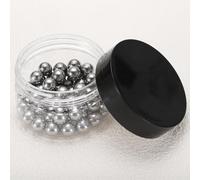 sourcing map 50pcs Chrome Steel Bearing Balls 9mm Precision Balls, Mini Solid Bearing Balls, G100