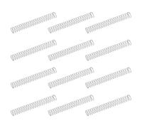 sourcing map 50Pcs Compression Springs, 0.2mm Wire Diameter x 2.5mm OD x 25mm Length 304 Stainless Steel Small Tiny Extension Ballpoint Pen Spring for Home Workshop Repair