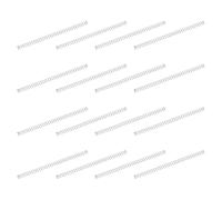 sourcing map 50Pcs Compression Springs, 0.2mm Wire Diameter x 2mm OD x 40mm Length 304 Stainless Steel Small Tiny Extension Ballpoint Pen Spring for Home Workshop Repair, (Silver)