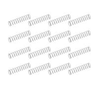 sourcing map 50Pcs Compression Springs, 0.2mm Wire Diameter x 3mm OD x 15mm Length 304 Stainless Steel Small Tiny Extension Ballpoint Pen Spring for Home Workshop Repair, (Silver)
