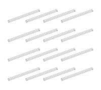 sourcing map 50Pcs Compression Springs, 0.3mm Wire Diameter x 2mm OD x 25mm Length 304 Stainless Steel Small Tiny Extension Ballpoint Pen Spring for Home Workshop Repair, (Silver)