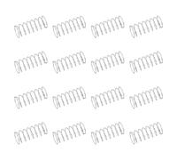 sourcing map 50Pcs Compression Springs, 0.4mm Wire Diameter x 10mm OD x 20mm Length 304 Stainless Steel Small Tiny Extension Ballpoint Pen Spring for Home Workshop Repair