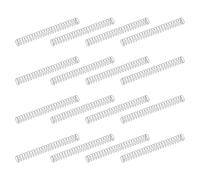 sourcing map 50Pcs Compression Springs, 0.4mm Wire Diameter x 5mm OD x 50mm Length 304 Stainless Steel Small Tiny Extension Ballpoint Pen Spring for Home Workshop Repair, (Silver)